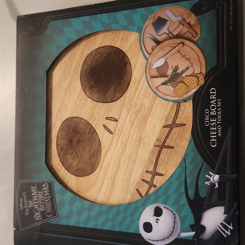 Brand new nightmare before Christmas cheese board
